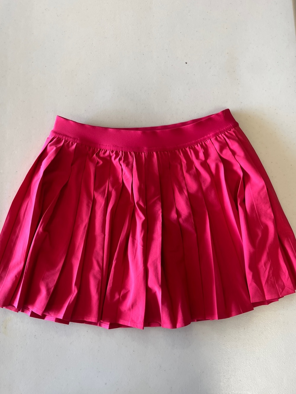lululemon athletica Hot Pink Pleated Skater Skirt